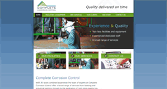 Desktop Screenshot of completecorrosioncontrol.com.au